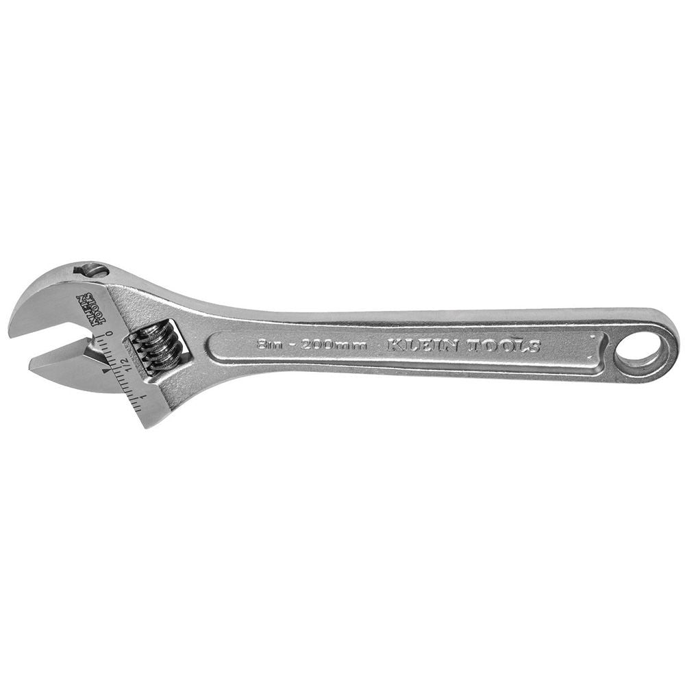 Adjustable Wrench, 8"