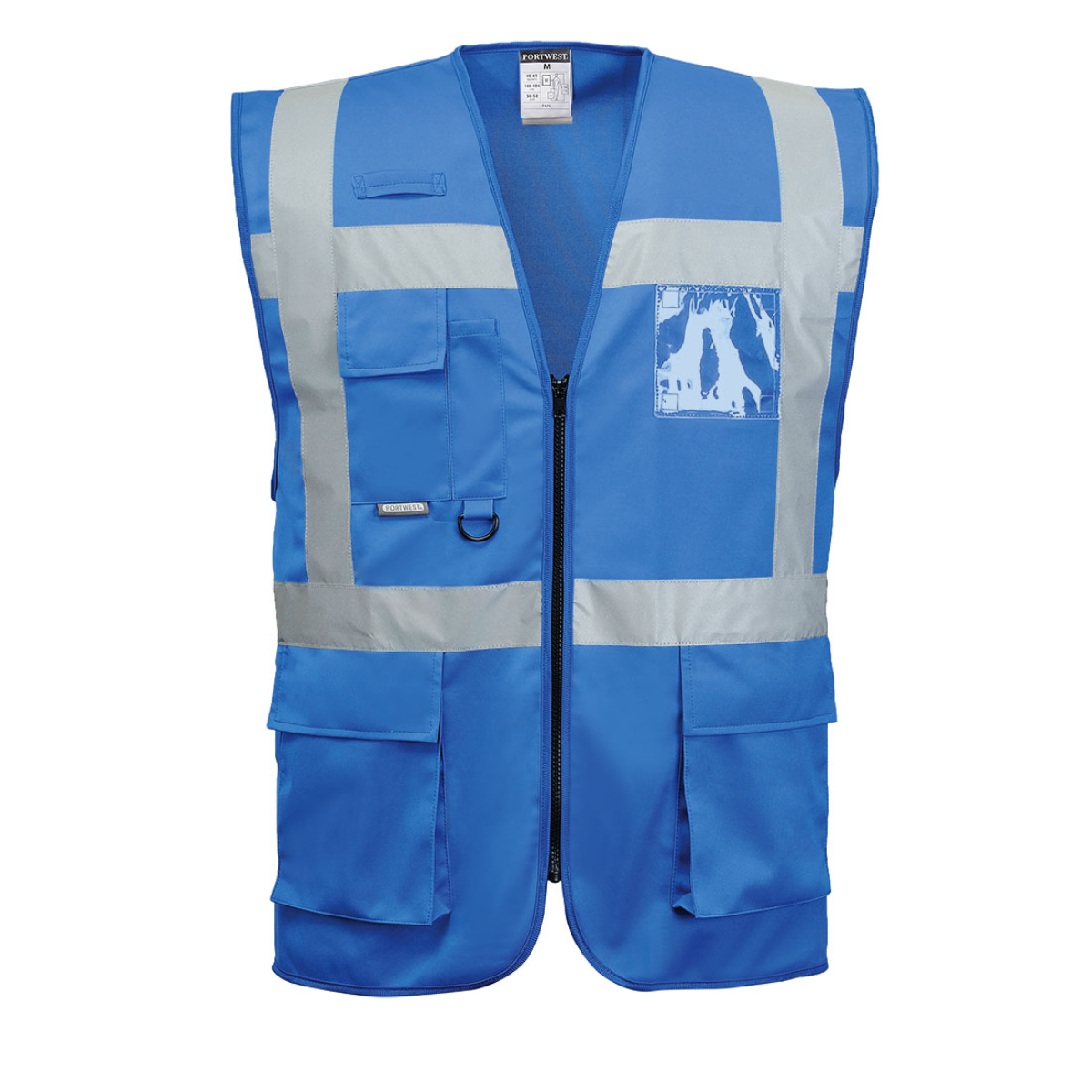 Blank Safety Vest - Royal Blue
