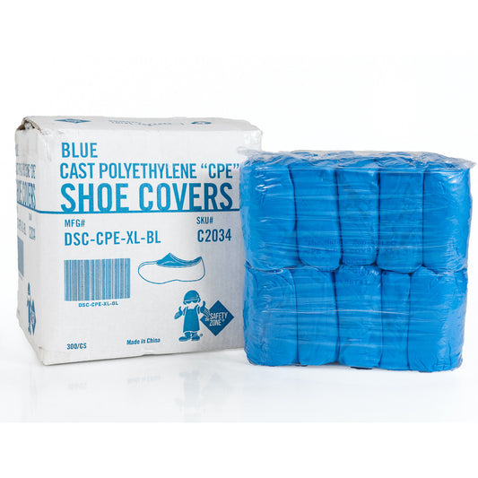 Shoe Covers - Blue, Case of 150 Pair