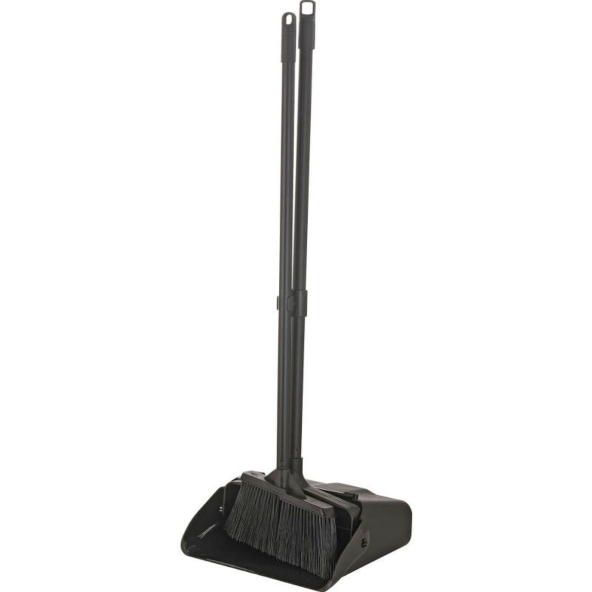 Standing Broom and Dust Pan