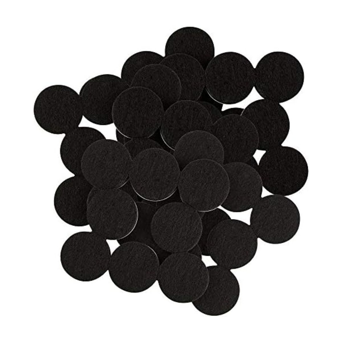 Felt Pads - Black, 1" Round