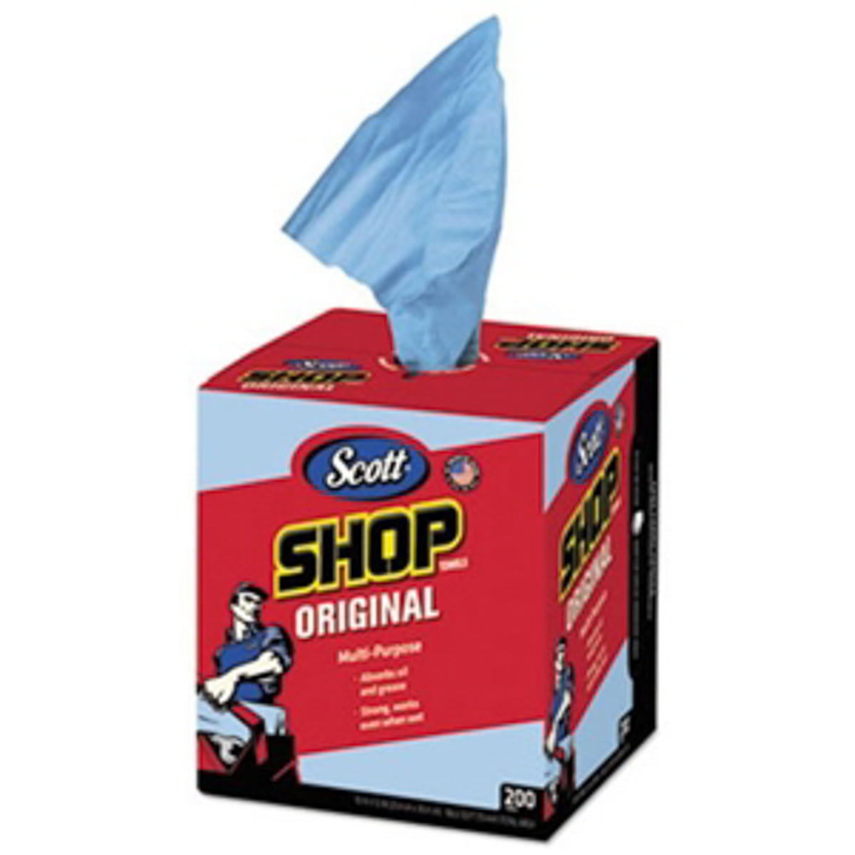 Blue Shop Paper Towels