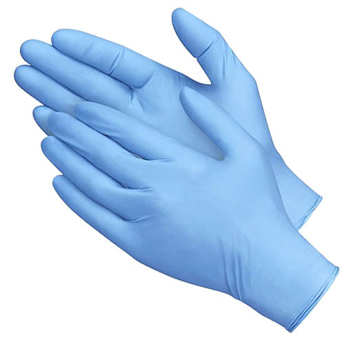 Nitrile Gloves - Blue, Box of 100
