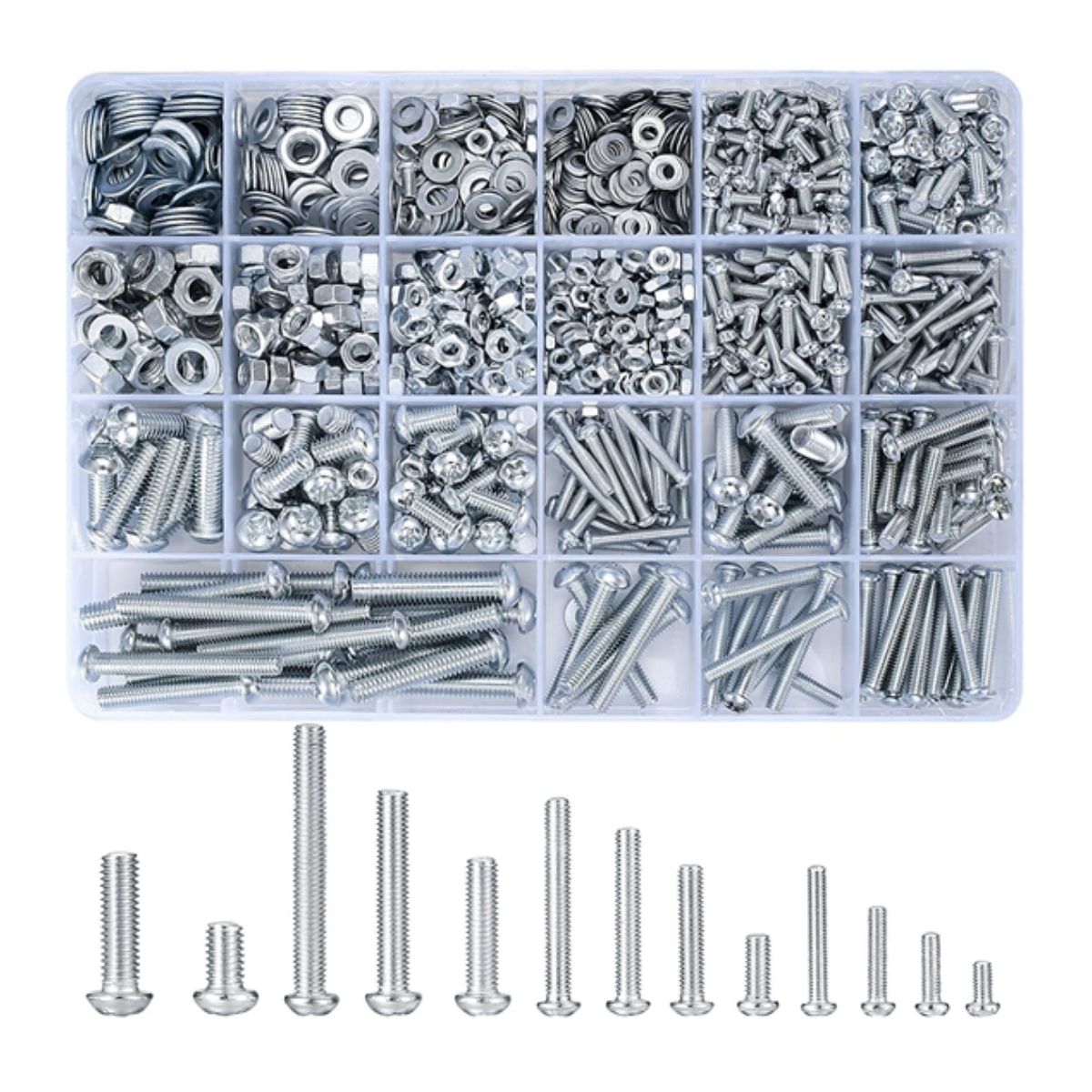 Screws Bolts and Nuts - Assorted Hardware Kit