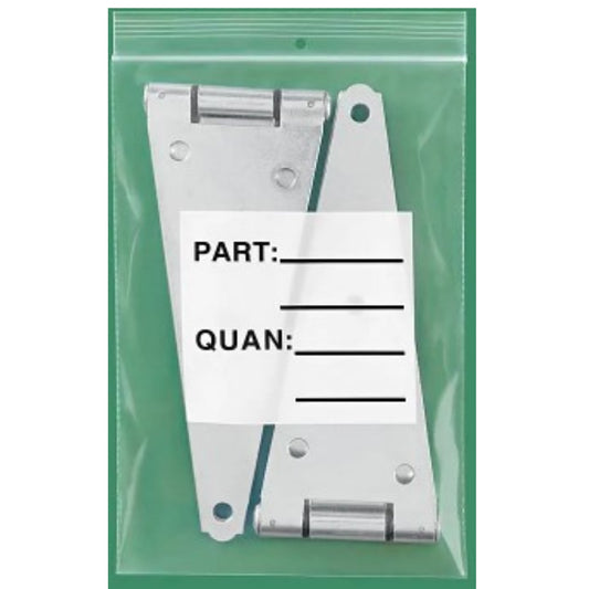 Recloseable Parts Bags - 30 pack, 6" x 9", 4mil